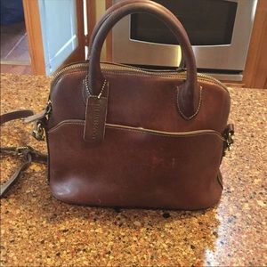 Vintage Genuine leather crossbody purse.